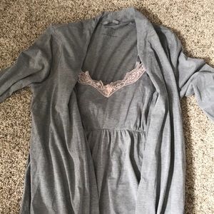 Motherhood Maternity Nursing Nightgown Sleep Set